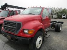 2000 Ford F-750 Super Duty Cab and Chasis