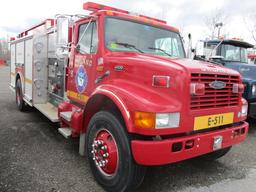 2000 International 4900 Fire Truck