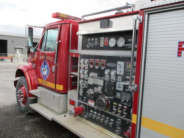 2000 International 4900 Fire Truck