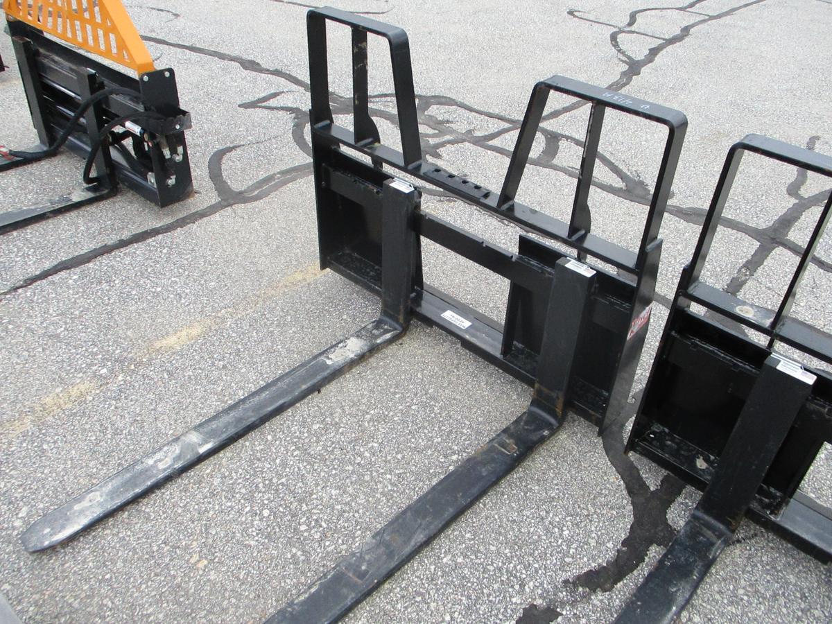 48" Kivel Step-Thru Pallet Fork Attachment