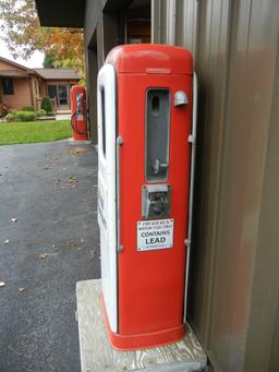 Mobil Premium Antique Gas Pump