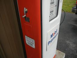 Mobil Premium Antique Gas Pump