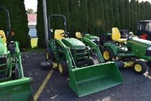 John Deere 2305 HST Compact Tractor w/200CX Loader, 54" Deck, 1,100 hrs