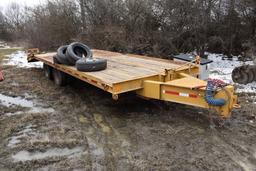 1993 Dynaweld 10 Ton Equipment Trailer