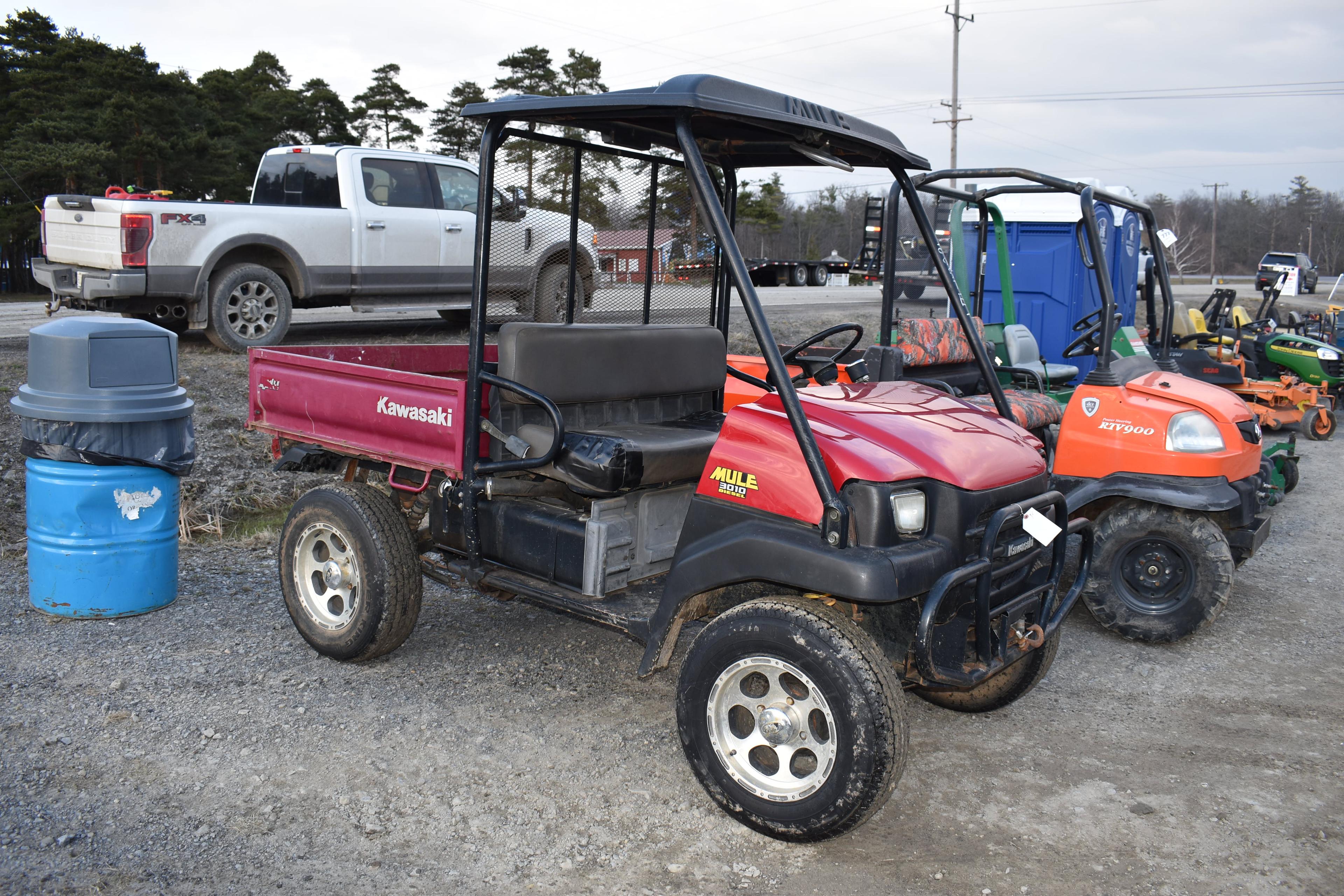 Kawasaki Mule 3010 Diesel 1317.0hr