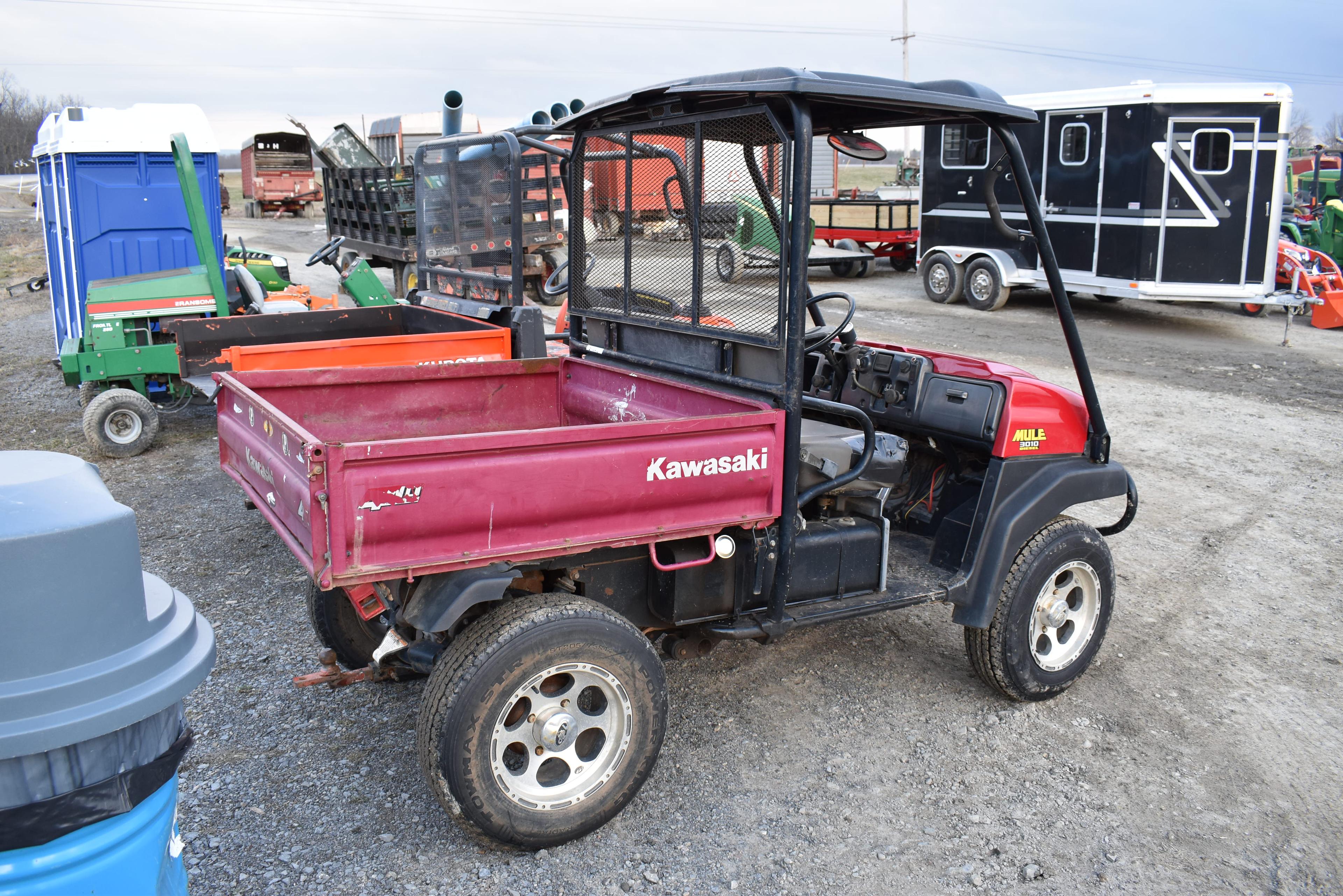 Kawasaki Mule 3010 Diesel 1317.0hr