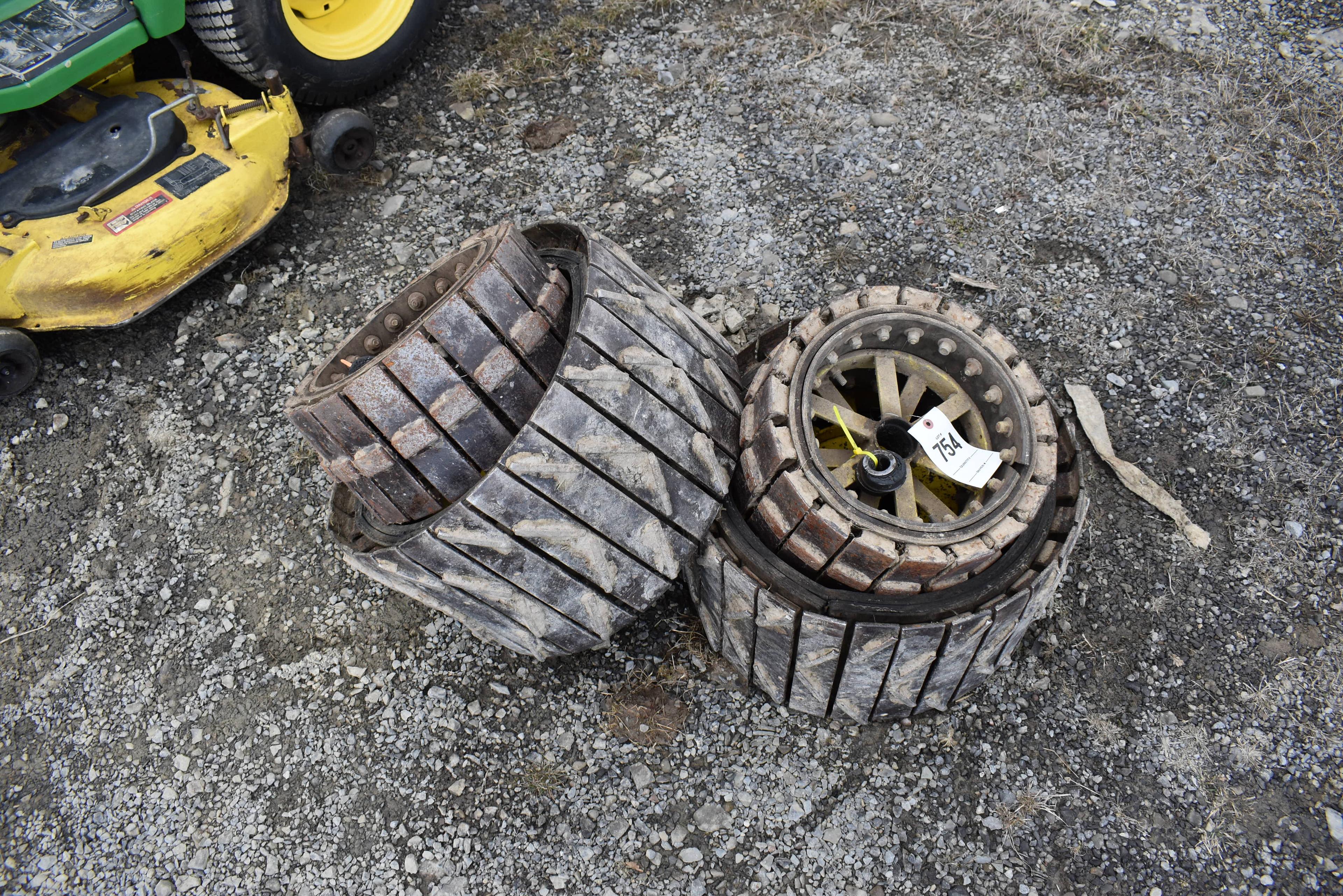 Set of Belting Wheels for Mower