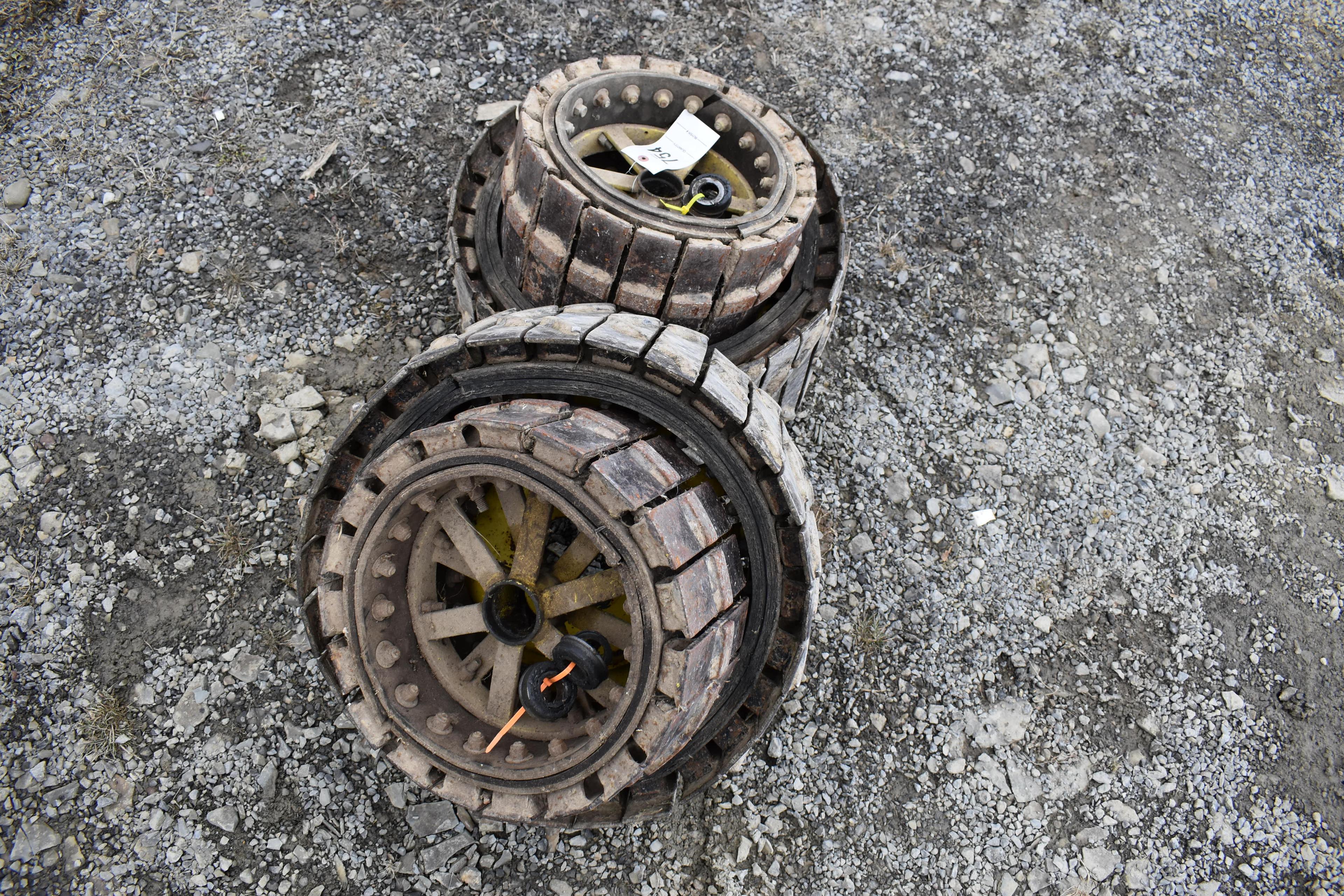 Set of Belting Wheels for Mower