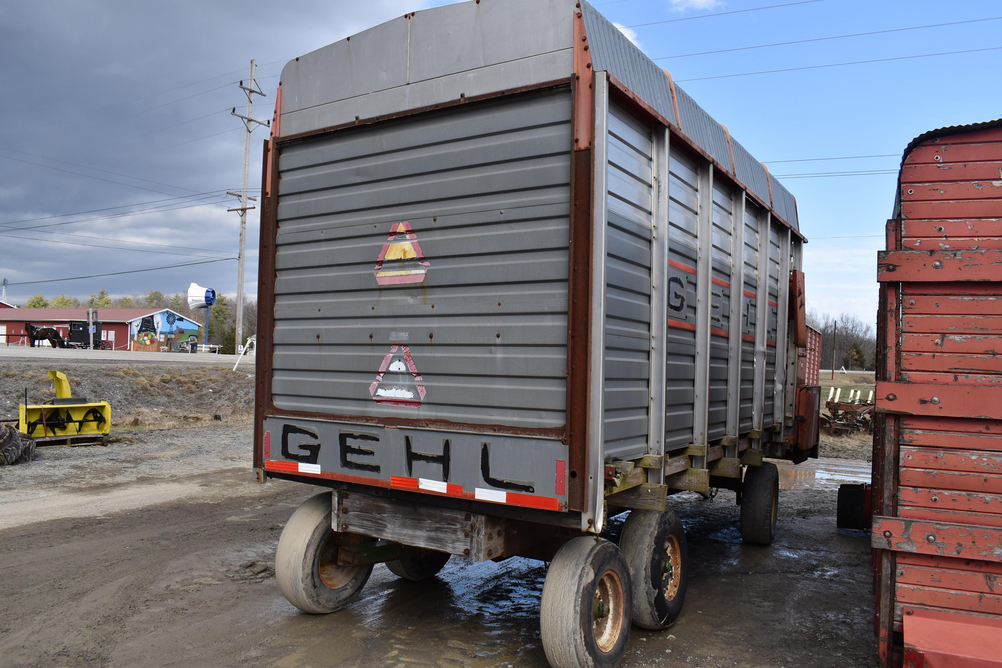 970 Gehl Forage Wagon