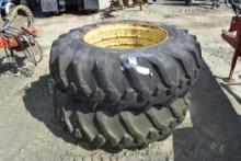 Set 18.4-34 Rear Wheels for 4020