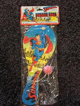 1982 Imperial Superman Paddle Ball