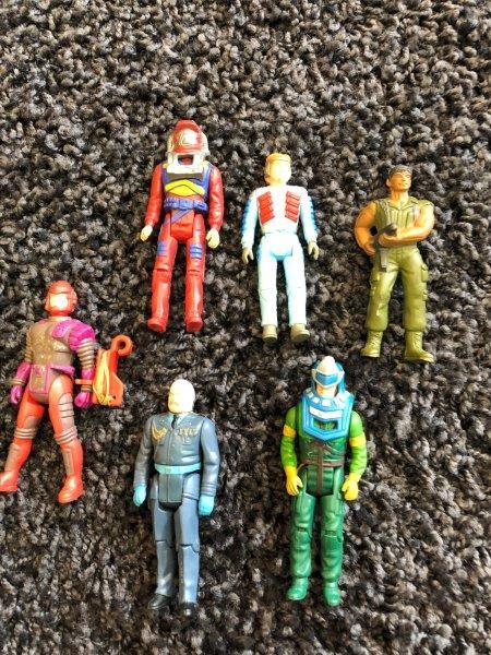 Vintage MASK, Sky Commanders And More Figure Lot