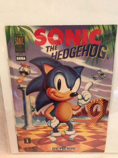 1991 Sonic The Hedgehog Sega Genesis Promo Comic Issue 1