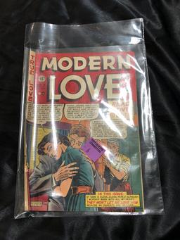 Golden age modern love comic