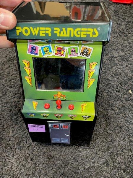 Original Power Rangers Arcade Coin Bank