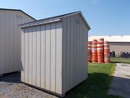 6X6 A FRAME UTILITY SHED/BLDG BARN STYLE DBL DRS