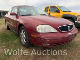 2002 Mercury Sable Passenger Car, VIN # 1MEFM55S32A623551