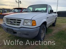 2003 Ford Ranger Pickup Truck, VIN # 1FTYR10UX3TA18588