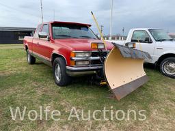 1994 Chevrolet K1500 Pickup Truck, VIN # 2GCEK19K0R1317028