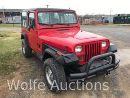 1993 Jeep Wrangler Multipurpose Vehicle (MPV), VIN # 1J4FY29S8PP213339