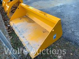 72" Severe Duty Bucket w/ Bolt on Cutting Edge