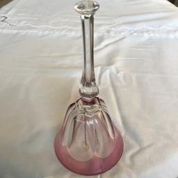 Cranberry Glass Bell