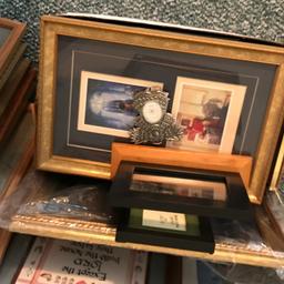 Large Lot of Pictures and Picture Frames