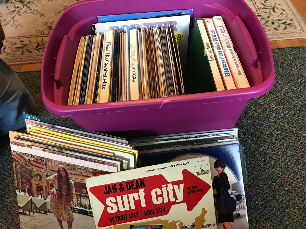 Huge Lot of Vinyl Record Albums