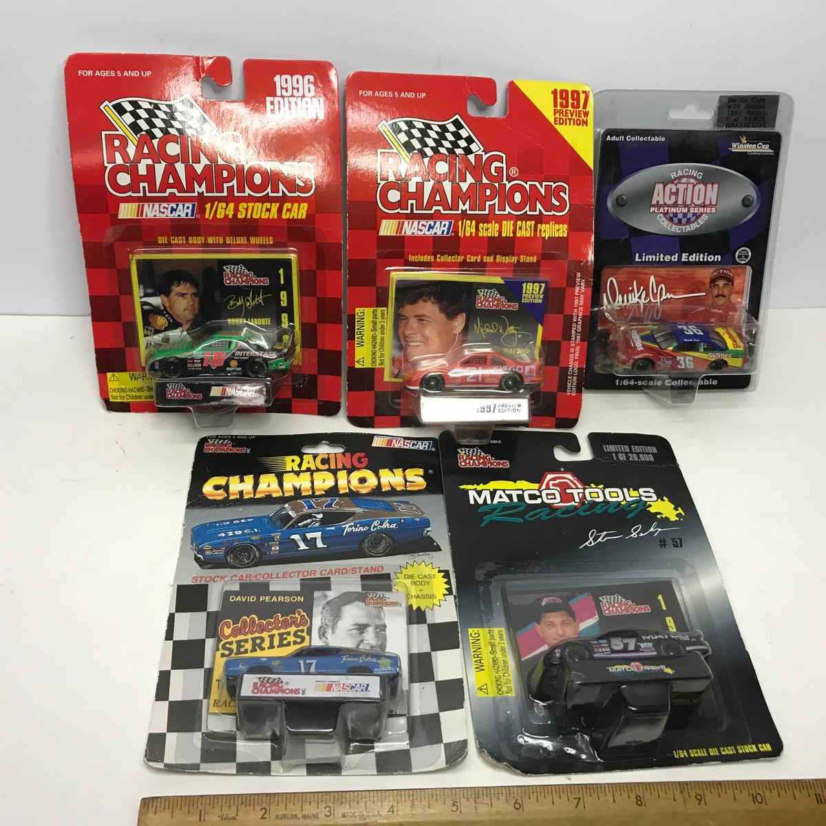 Lot of Racing Champions Collectible Cars - In Packages