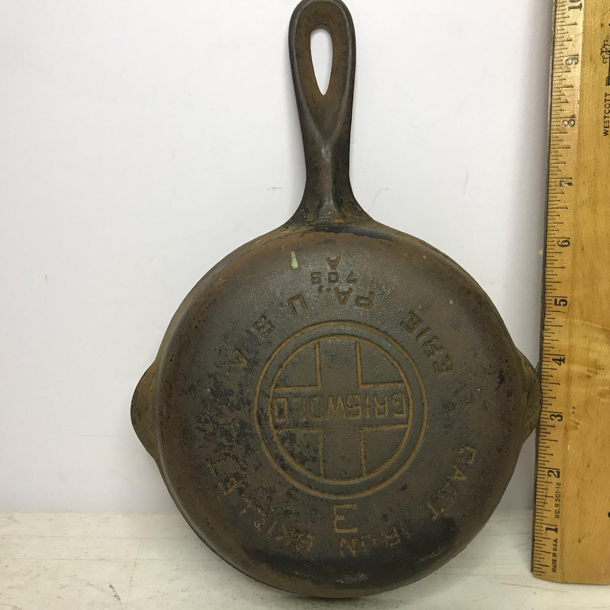 Vintage Cast Iron GRISWOLD 6-1/4" Skillet