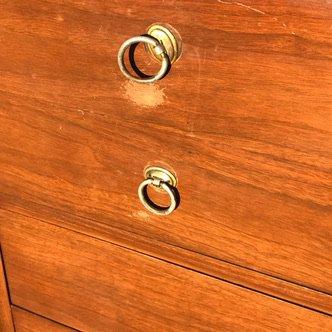 Mid-Century Modern 4 over 3 Chest of Drawers by Dixie