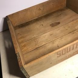 Primitive Large "Southern Bread & Cake" Wooden Crate