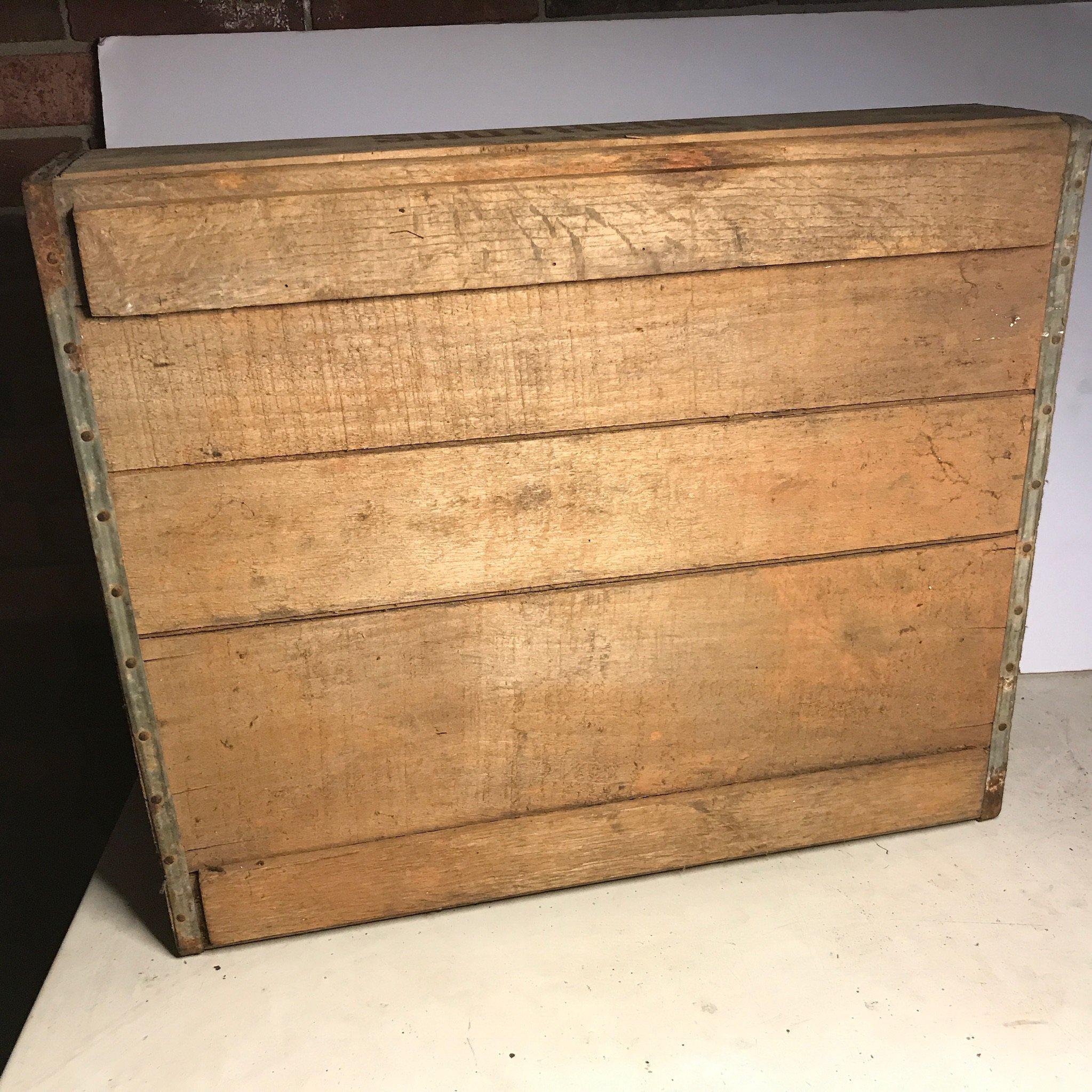 Primitive Large "Southern Bread & Cake" Wooden Crate