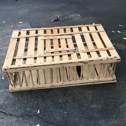 Primitive Wooden Chicken Coop