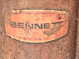 Antique Bennett Petroleum Pump