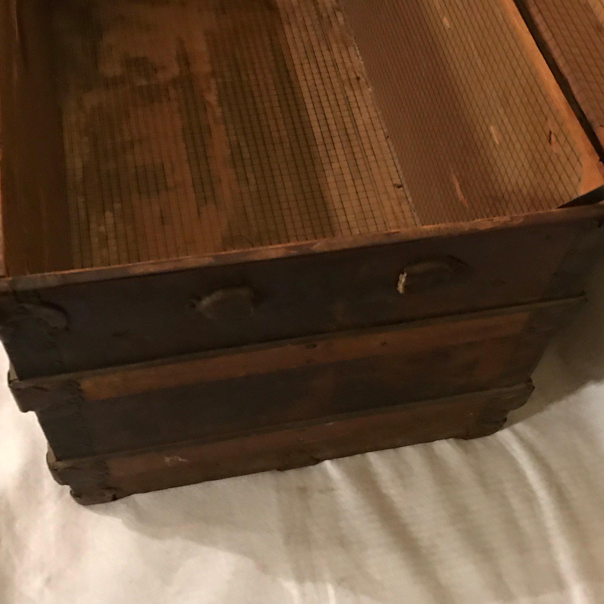 Vintage Wooden Trunk