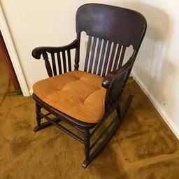 Antique Wooden Rocking Chair