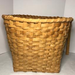 Huge Vintage Split Oak Basket
