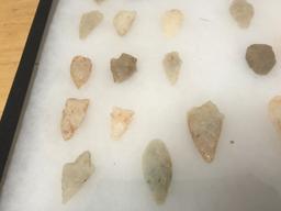 Lot of Old Dug Arrowheads