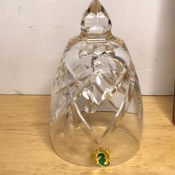 1999 Waterford Crystal Bell with Original Foil Label