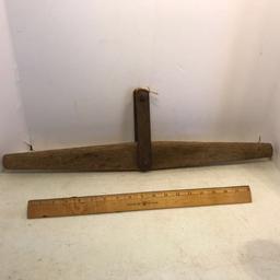 Primitive Wooden Yoke