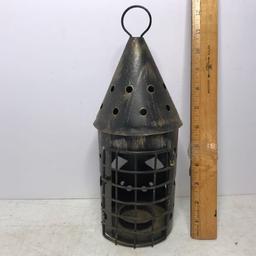 Metal Candle Lantern