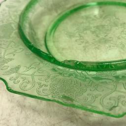 Vintage Vaseline/Uranium Glass Dish