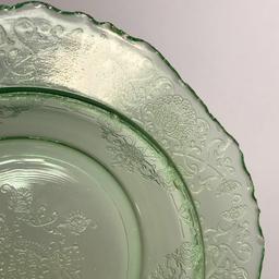 Vintage Vaseline/Uranium Glass Dish