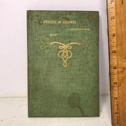 1898 “Cateechee of Keeowee: A Descriptive Poem” By J. W. Daniel, A.M. Hard Cover book