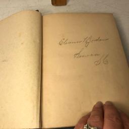 1894 “The Peerless Reciter or Popular Program” Hard Cover Book