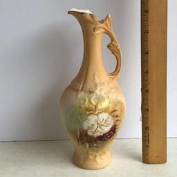 Vintage Floral Porcelain Ewer