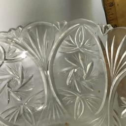 Vintage Pressed Glass Bowl