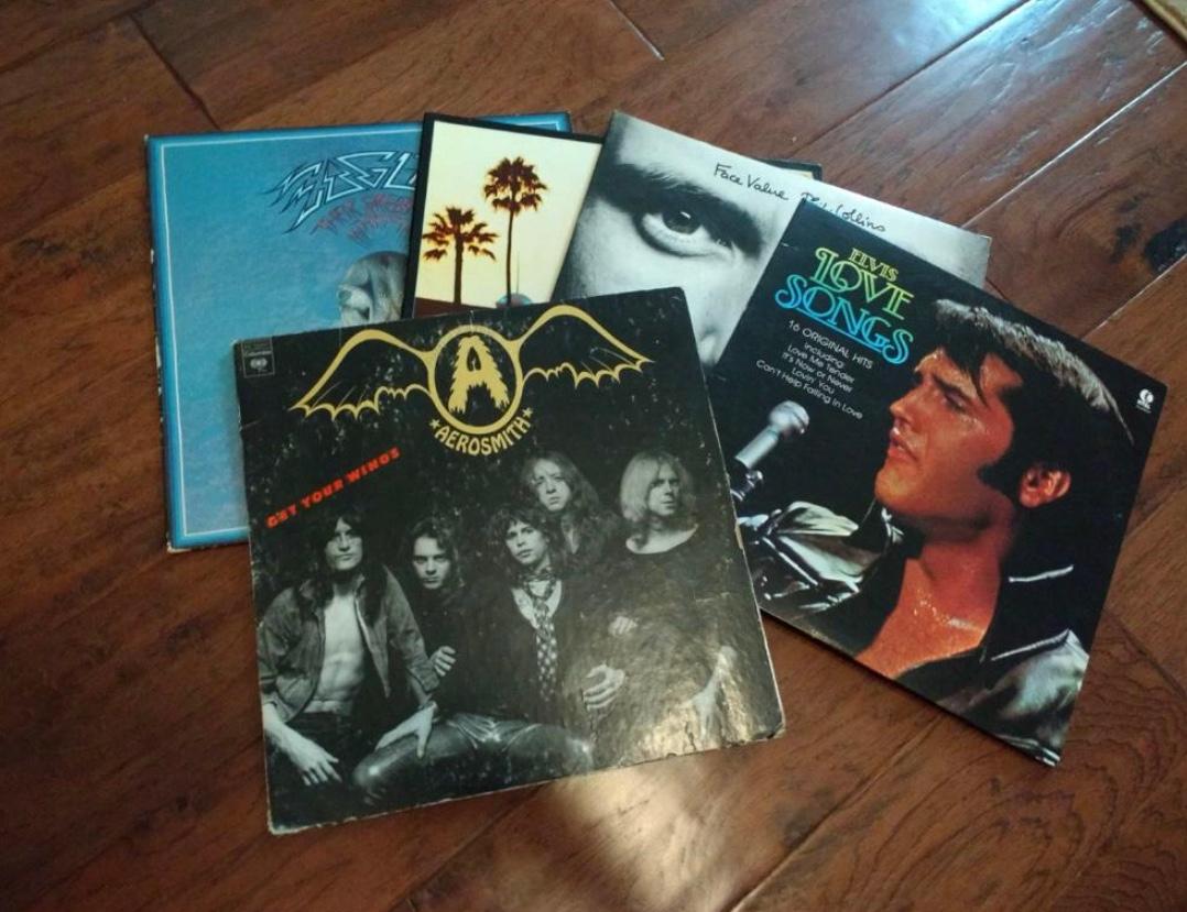 Lot of Misc Vintage Record Albums