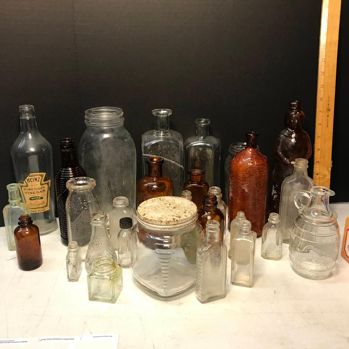 Large Lot of Vintage Bottles